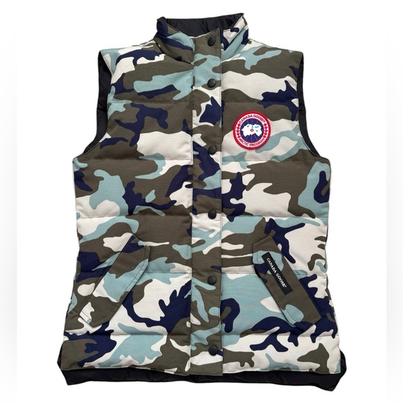Canada Goose Jackets & Blazers - Canada Goose Freestyle Hybridge Classic Camo Silverbirch Vest